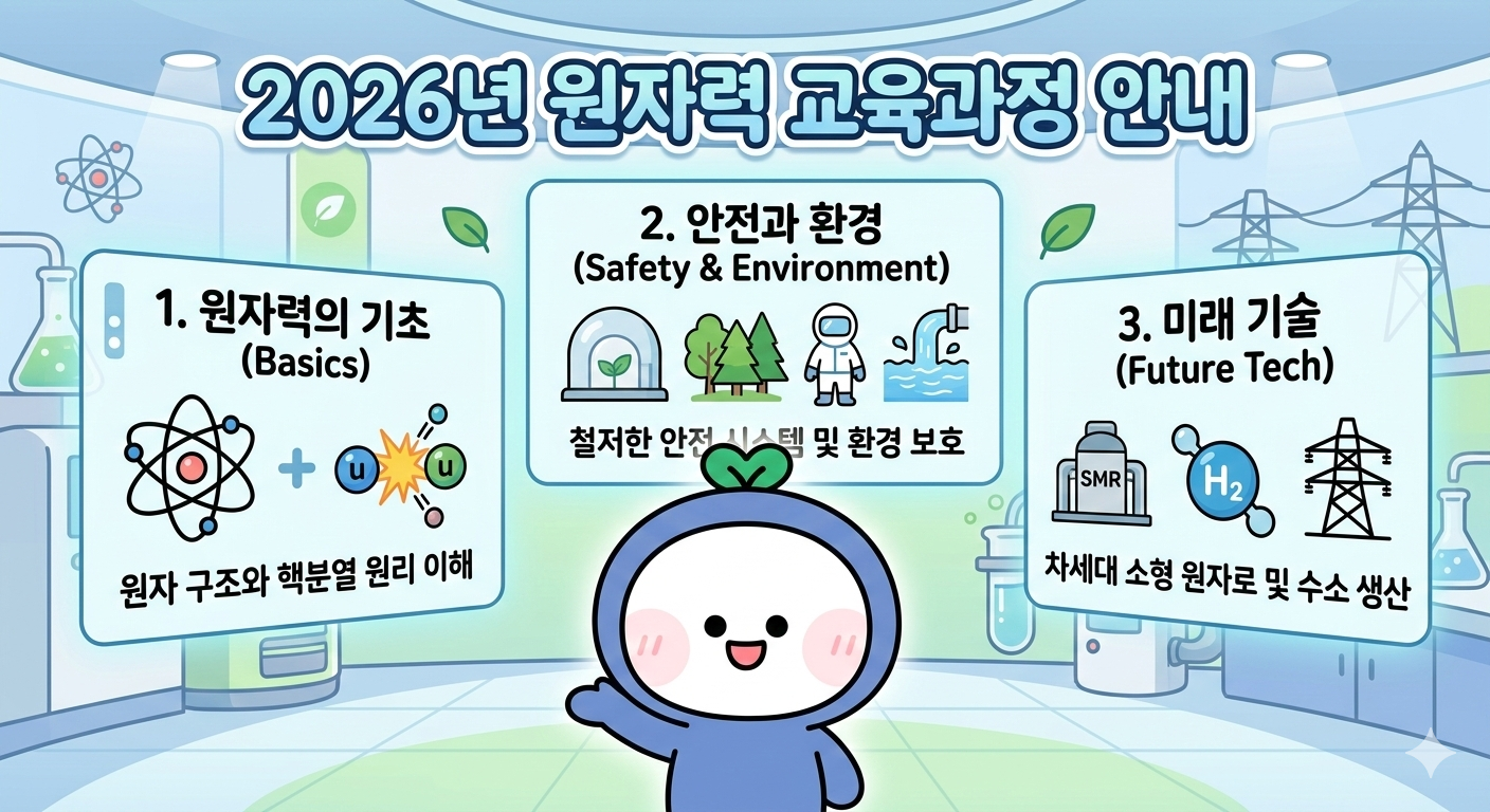 KAIF 2026년 원자력 교육과정 통합 안내